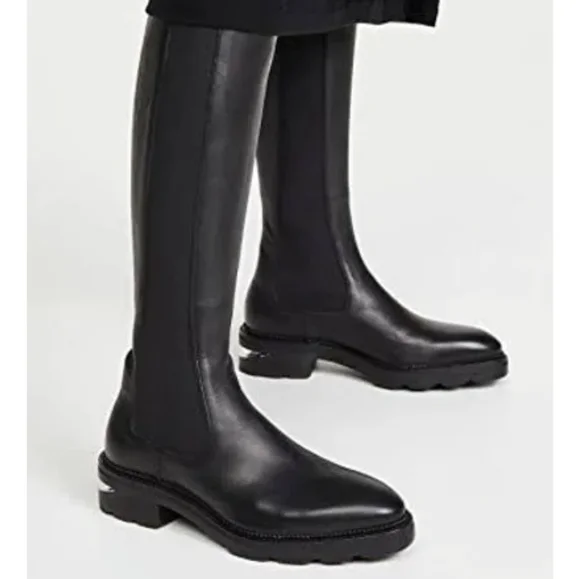 Alexander Wang Andy riding boots size 38.5 BNWB - Picture 2 of 15